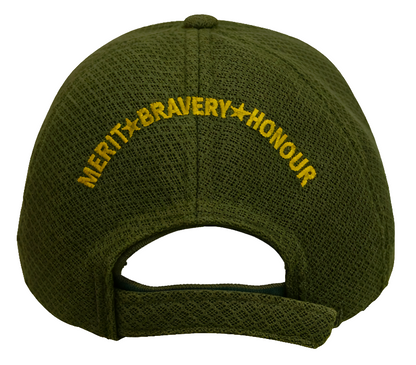 Indian Air force (Olive Green) Proudly Served Baseball Cap for Veterans