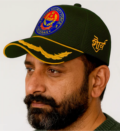 BSF Officers' (Green) Veterans Baseball Cap