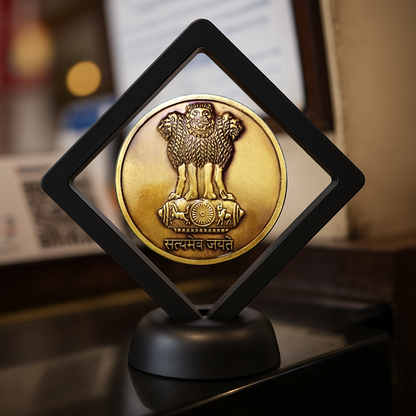 National Emblem Medallion (2.5 inch, Golden)