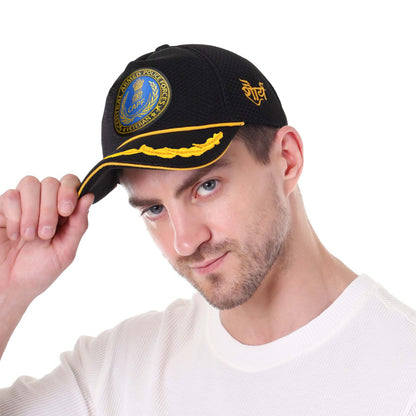 Central Armed Police Force (BLACK, OFFICER) Baseball Cap for Veterans