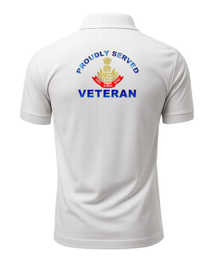NSG Veteran Polo T-Shirt – Proudly Served Edition