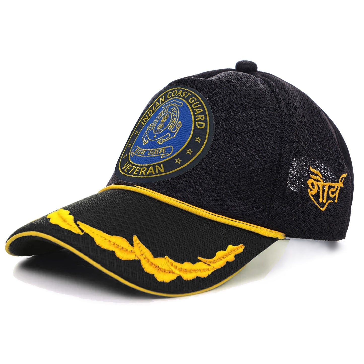 ICG (BLACK, OFFICER) Baseball Cap for Veterans