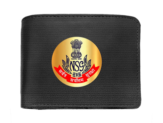 Black Wallet (Genuine Leather) for Men - NSG