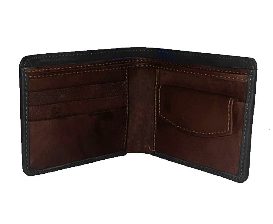 Black Wallet (Genuine Leather) for Men - NSG