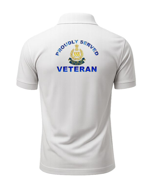 SSB Veteran Polo T-Shirt – Proudly Served Edition