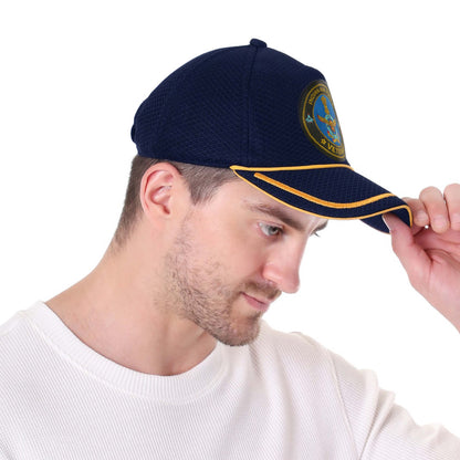 Baseball Cap for Indian Air Force Veterans (Blue, Proudly Served)
